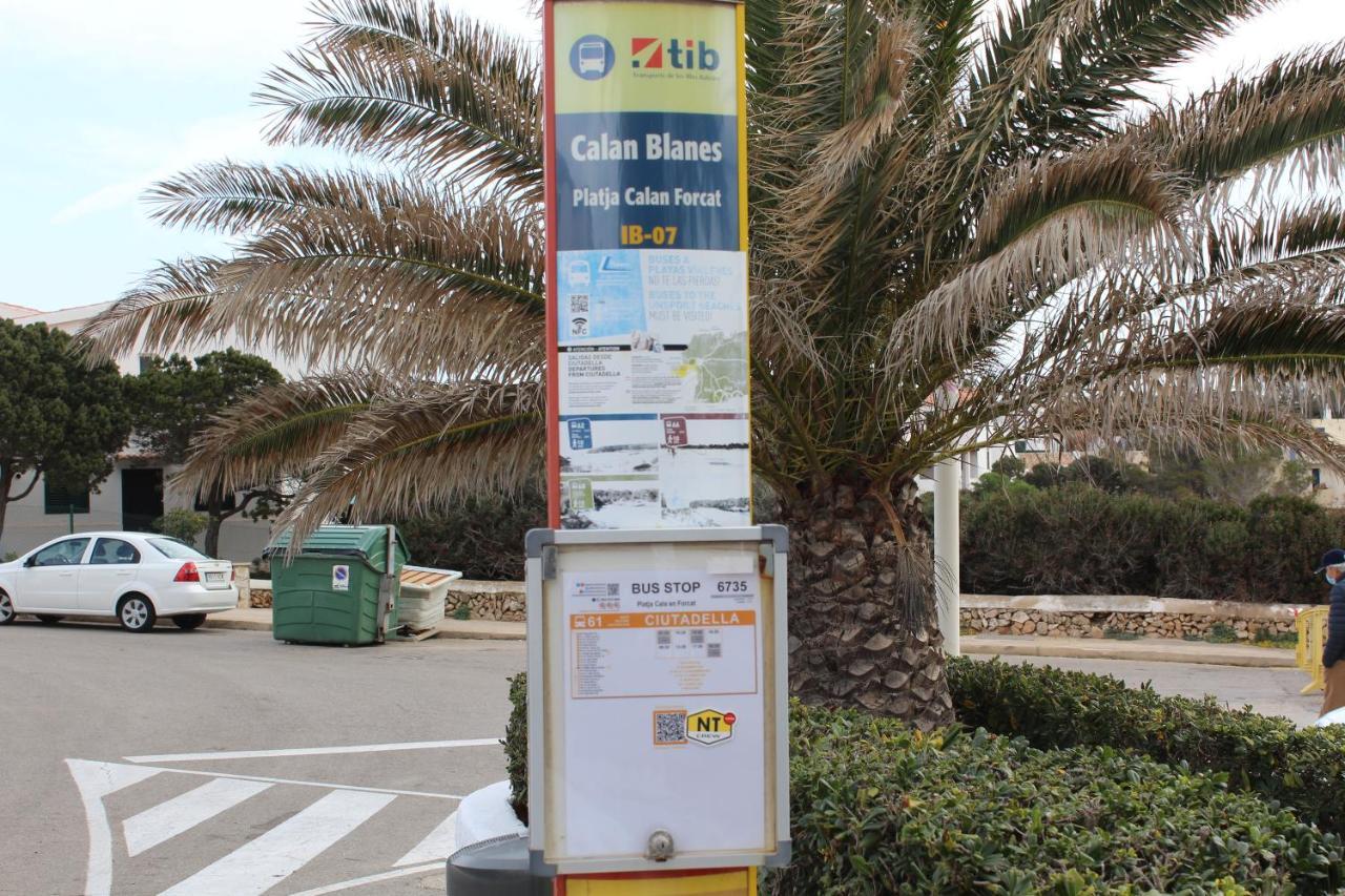 Apartamento Ideal En Cala'N Blanes, Ciudadela กาลาเอนฟอร์กัต ภายนอก รูปภาพ
